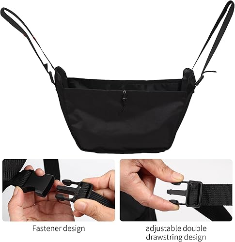 Miniatura 3 de Organizador de asiento de automóvil  Bolsa de viaje de almacenamiento de asiento de pasajero de gran capacidad, portátil, plegable y plegable,