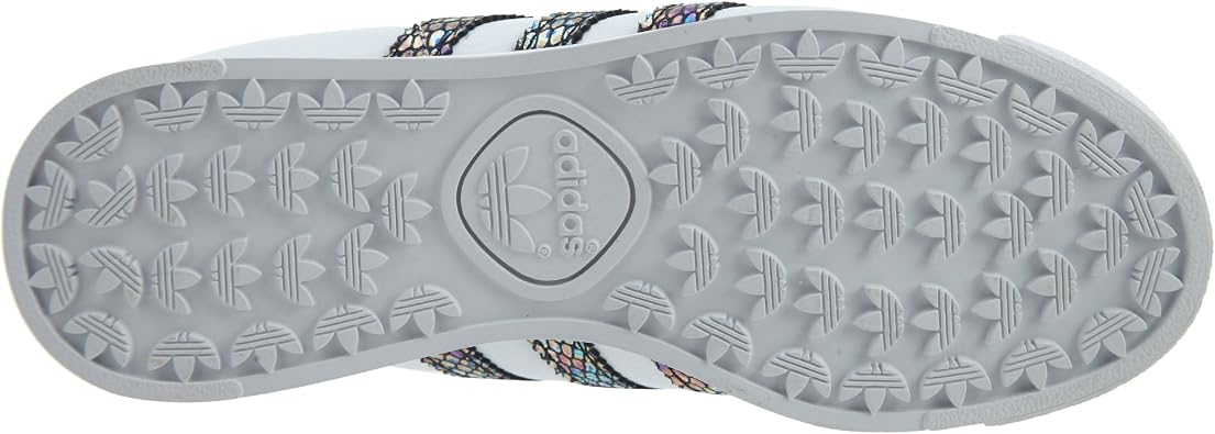 adidas Samoa C Snake Little Kid's Shoes White/Black/Noiess bw1299 (1 M US)