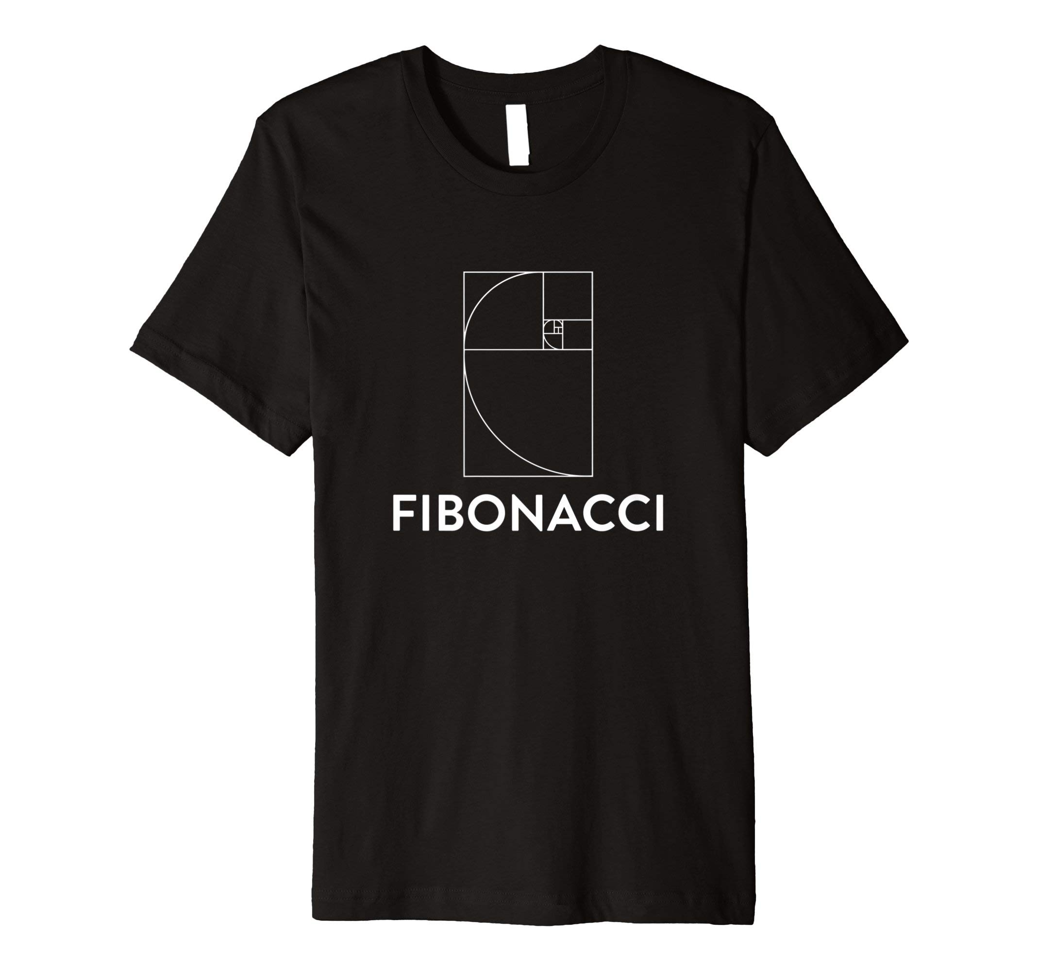 ShirtwormFibonacci With Golden Spiral Ratio For Science Nerd T-Shirt