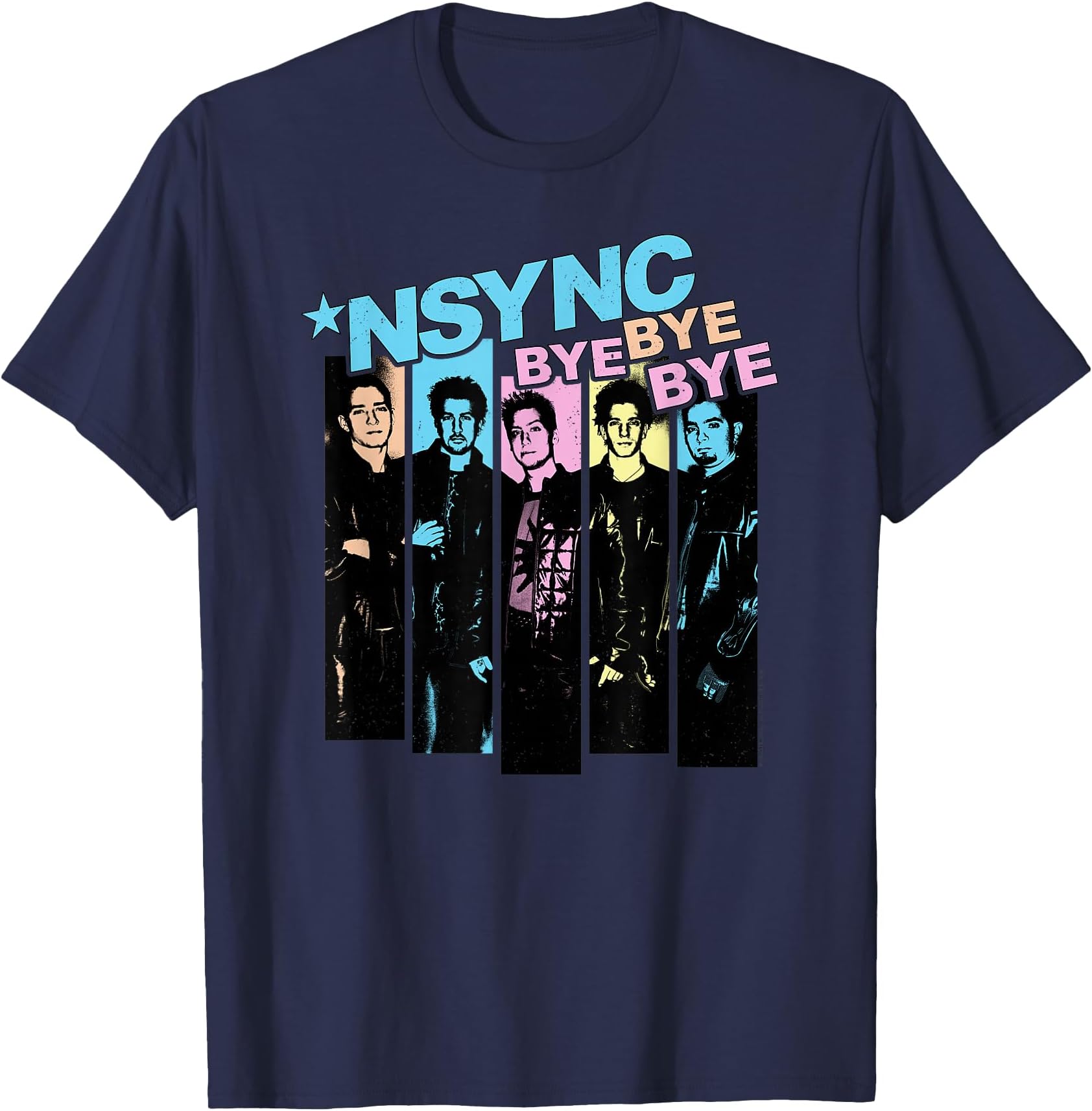 Official Neon Bye Bye Bye T-Shirt Small