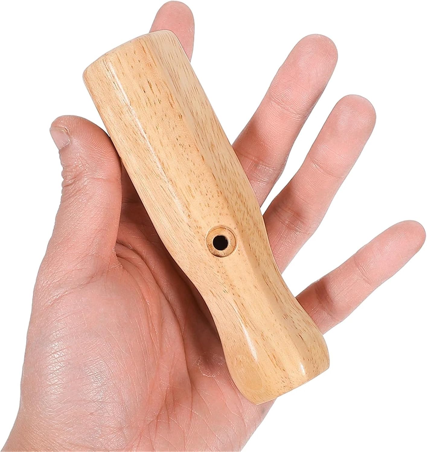 Foosball Table Handle Grip Replacement 6 Pcs Football Table Handle Foosball Parts Nonslip Grip Bar Wooden Machine Handles Balls Replacements Game Rod