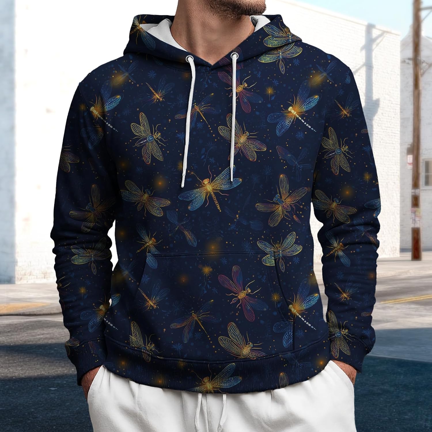 Designer Hoodies For Men Oversized Hoodie Men Hip-Hop Sweatshirts With Pocke Active Urbanwear Casual Wear 2025 - Image 2