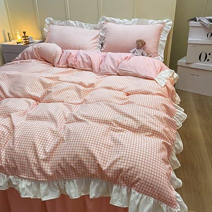 Amazon 布団カバー 3点セット 枕カバー シングル 寝具カバーセット かわいい 洋式 和式兼用 ベッドカバー 掛け布団カバー ベッド用 布団用 洗い替え 通気性 柔らかい 肌に優しい チェック柄 さくらいろ 150 0 寝具カバーセット オンライン通販 Amazon 布団カバー 3点セット 枕カバー シングル 寝具カバーセット かわいい 洋式 和式兼用 ベッドカバー 掛け布団カバー ベッド用 布団用 洗い替え 通気性 柔らかい 肌に優しい チェック柄 さくらいろ 150 0 寝具カバーセット オンライン通販