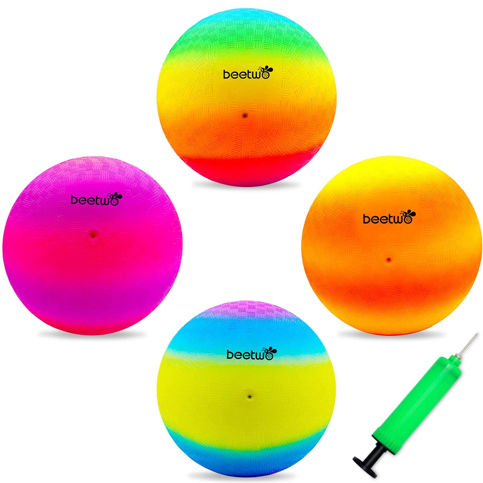 Bouncy - Palla da calcio per bambini, in PVC, multicolore, per interni ed esterni (8,5 pollici)