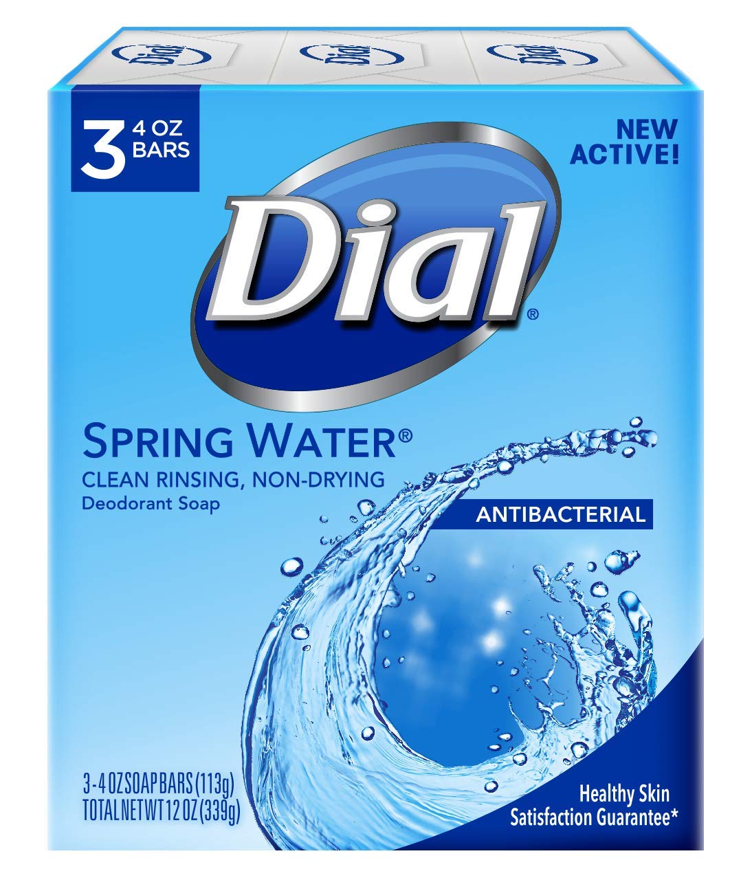 Dial Antibacterial Deodorant Soap, Spring Water, 4 Ounce, 3 Bars - Review, Price and Buying Guide