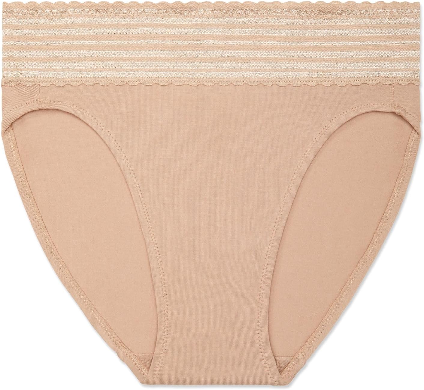 Warner's womens Warners® No Pinching No Problems® Dig-free Comfort Waist With Lace Cotton Hi-cut Rt2091p - Image 3