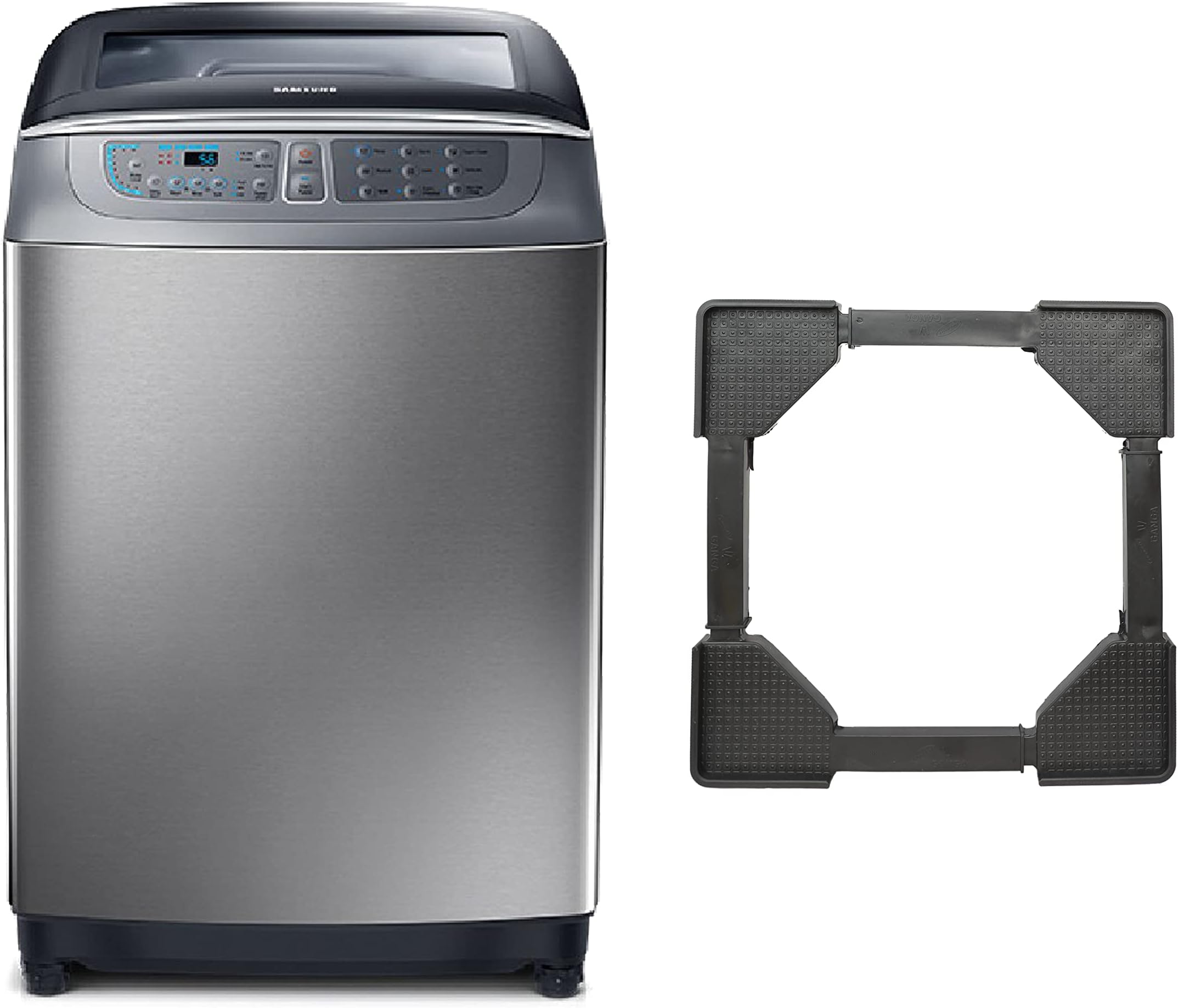 Well Built Premium Heavy Duty Top Load Washing Machine Adjustable Stand Suitable for All Companies TOPLOAD Washing Machines,Capacity : 5.0 KG,6.0,6.2,6.5,7 and 8.0 KG.100% Rust Free, Anti Vibration.