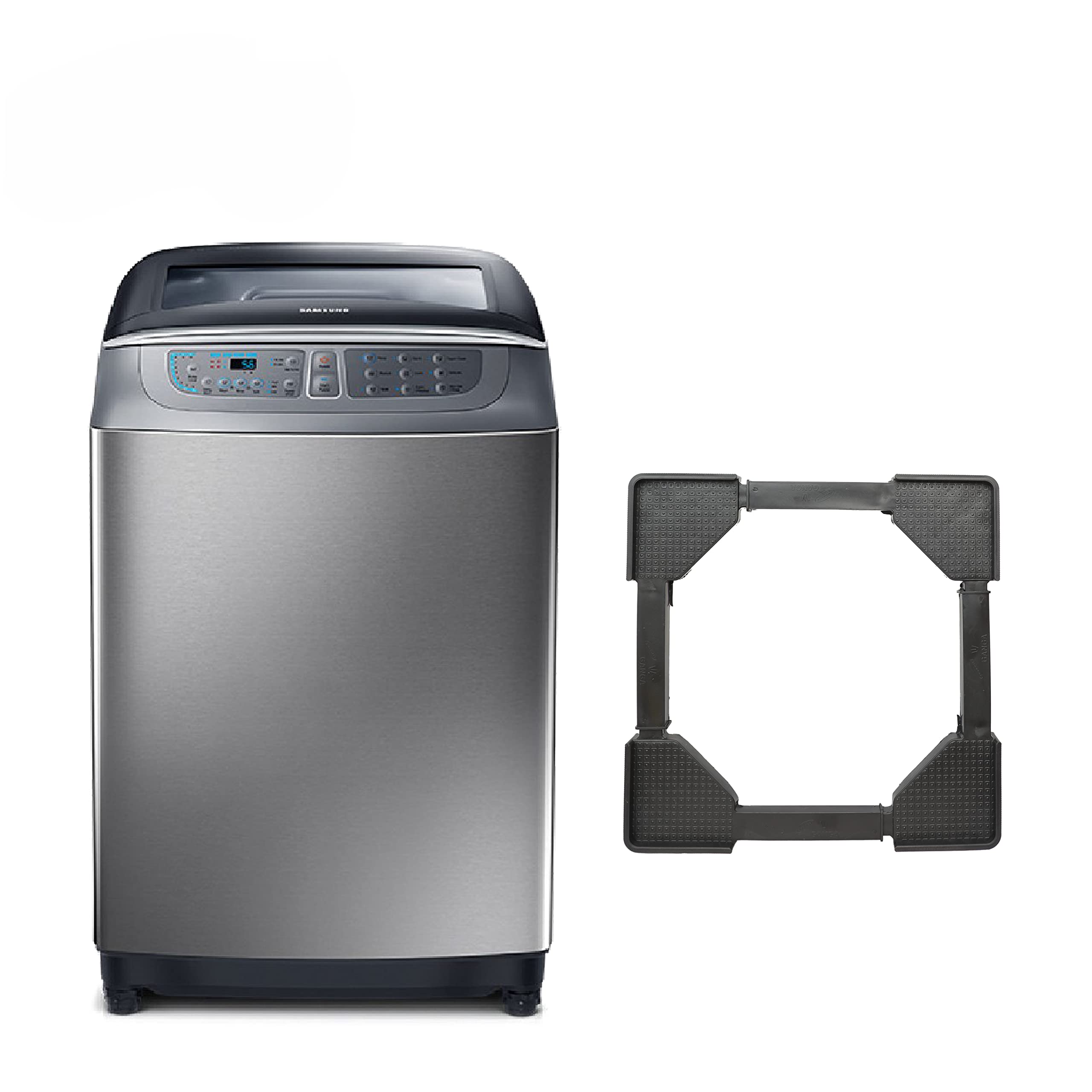 Well Built Premium Heavy Duty Top Load Washing Machine Adjustable Stand Suitable for All Companies TOPLOAD Washing Machines,Capacity : 5.0 KG,6.0,6.2,6.5,7 and 8.0 KG.100% Rust Free, Anti Vibration.