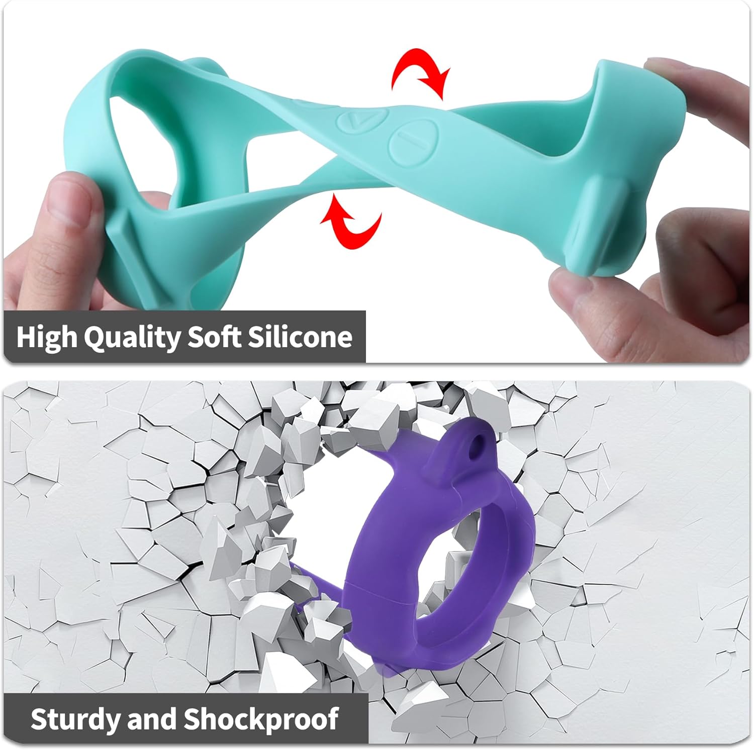 Silicone Cover Compatible with JBL Flip 7 Waterproof Portable Speaker (Purple Cover) - Image 7