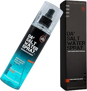 Da Salt Water Spray - Sea Salt Spray for Men and Women, Volume and Texture, Sea Salt Spray for Hair, Matte Finish for Styling, 250ml