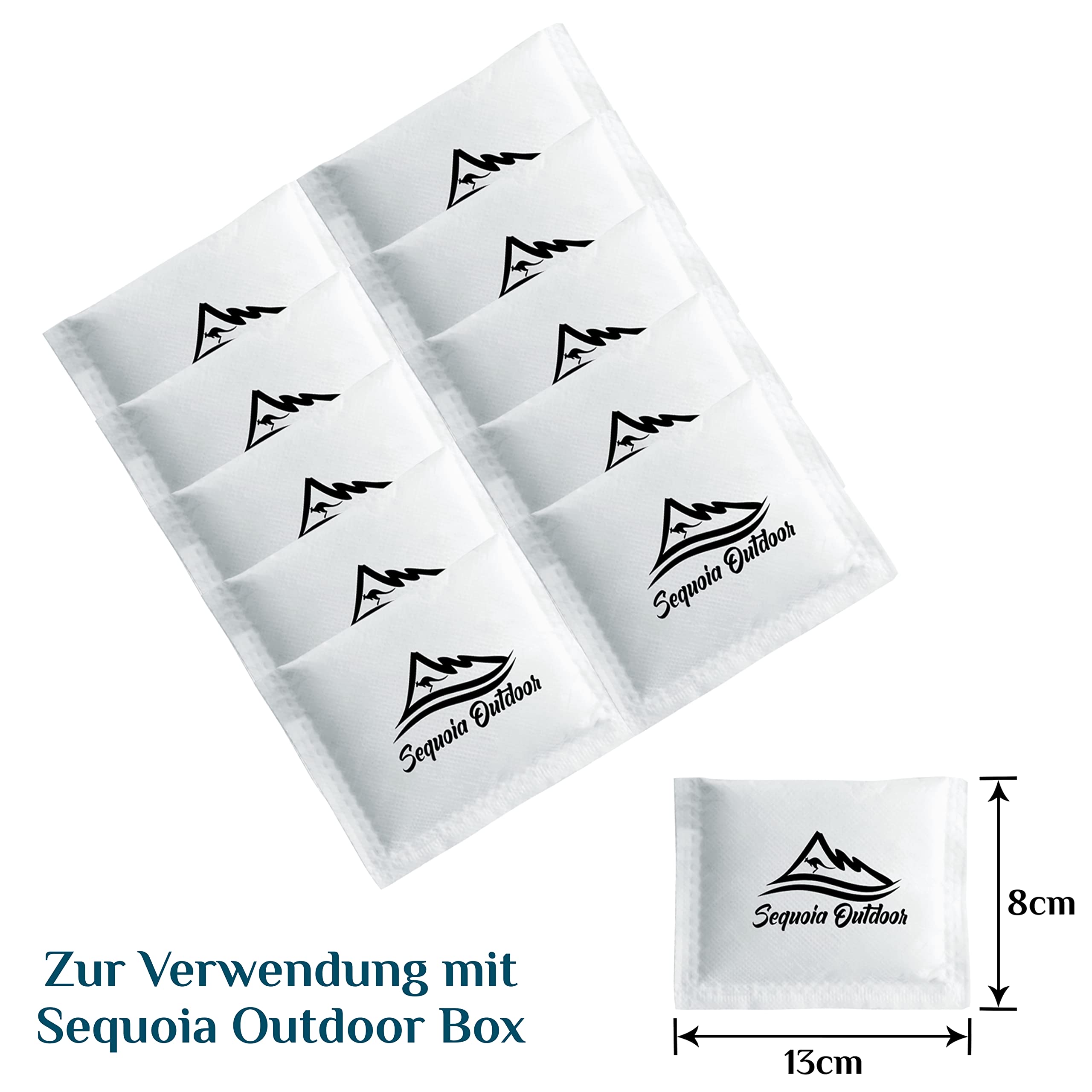 10 Kochpads 50g für flammenloses Kochset - Kochen ohne Feuer beim Camping, im Auto und Büro - kein Gas, Holz oder Strom