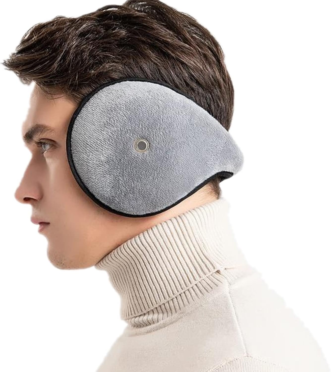 Men's Winter Earmuffs Winter Warm Earmuffs Outdoor Sports Windproof Plus Plush Ear Warmers Outdoor Warmth