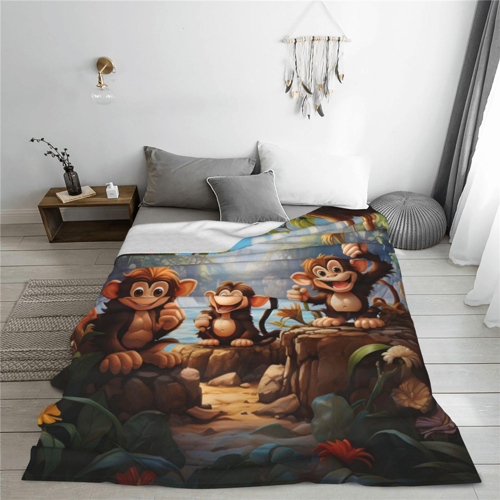 アウトドア寝具 NATURAL MOUNTAIN MONKEYS HOTEL BLANKET NATURAL MOUNTAIN MONKEYS HOTEL BLANKET HOTEL BLANKET