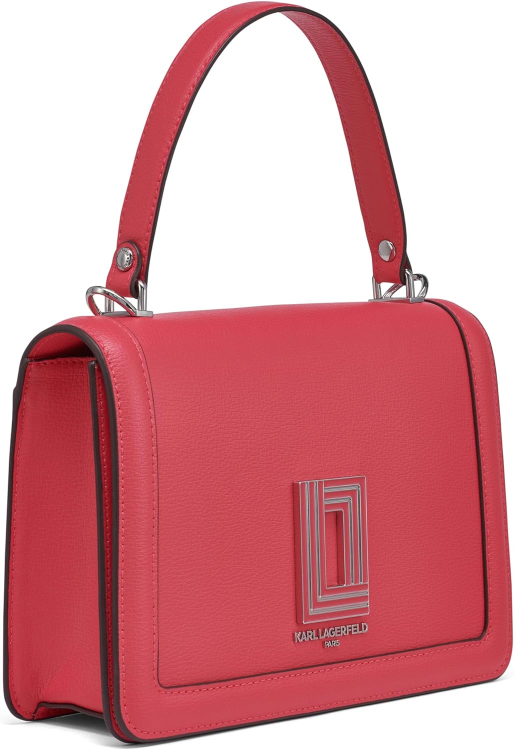 KARL LAGERFELD Women's Simone Solid Satchel Crossbody