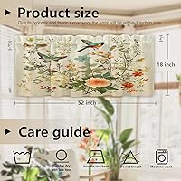 Vista 371 de Cenefas de cocina modernas con patrón de cobre marrón dorado para ventanas, cenefas opacas abstractas de marcas de arañazos y cortinas opacas