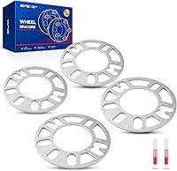 Vista 209 de KAX Espaciadores de rueda 4x4, adaptadores de espaciadores de rueda de 1" con pernos de 1/2" x20, diámetro del cubo de 59 mm, 2 piezas para Xpress