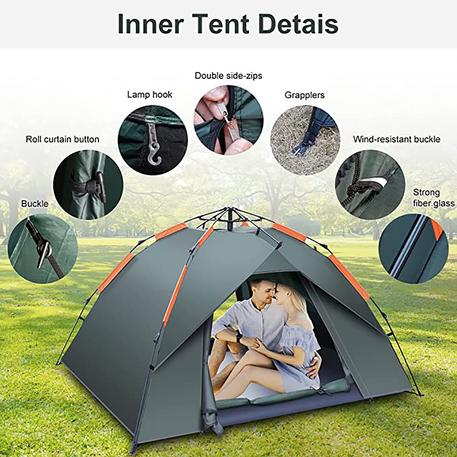 trekking zelt 4 personen ultraleicht 2 und Camping Wasserdicht 3-4 Saison,Ultraleicht Zelte Mit Kleinem Packmaß, Kuppelzelt Sofortiges Aufstellen Für Trekking, Outdoor, Festival. A Sonstiges Size:XXL (57cm) wasserdichte plane wohnmobil markise Category:E Bikes MTB Cross Hardtail_Bosch 2A