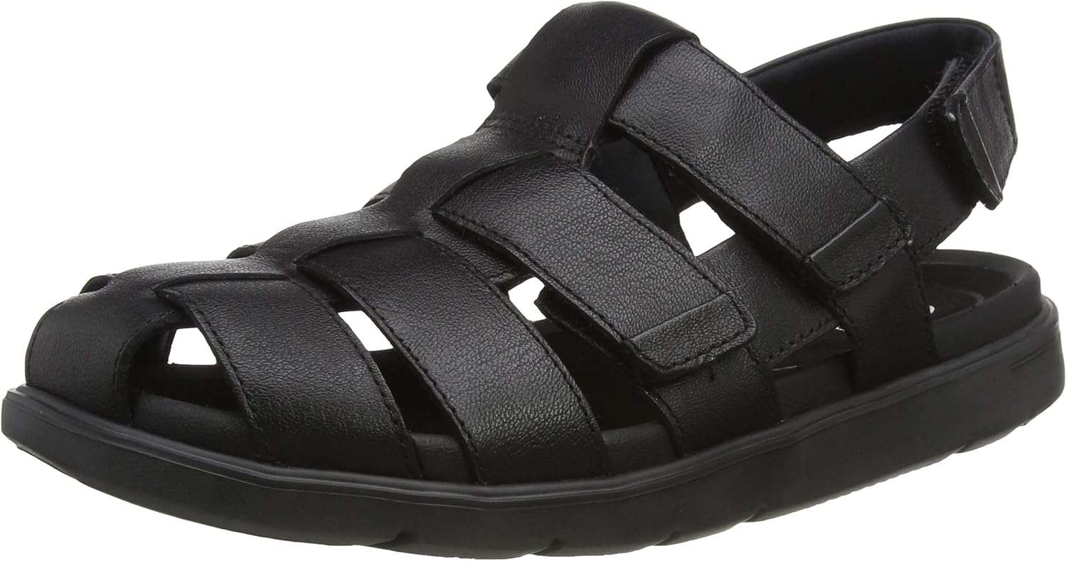 clarks closed toe sandals mens