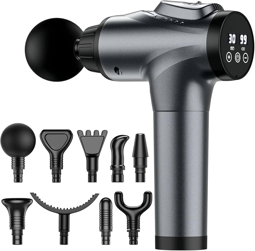 Amazon | 筋膜リリースガン 【実力派トレ一ナ一監修】ハンディガン