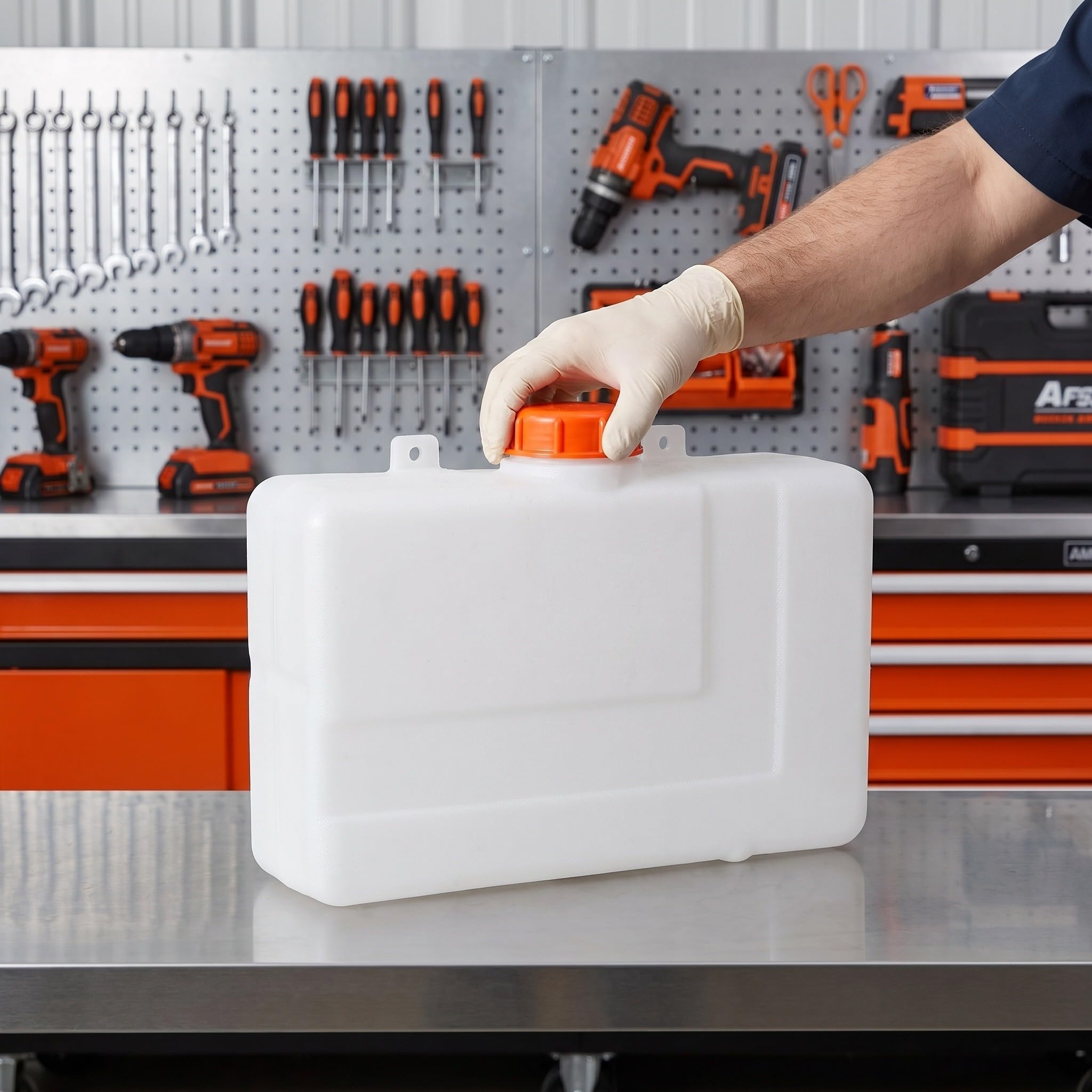 Gatuida 2 Pièces 7l Bidon en Plastique de Carburant Diesel pour Chauffage