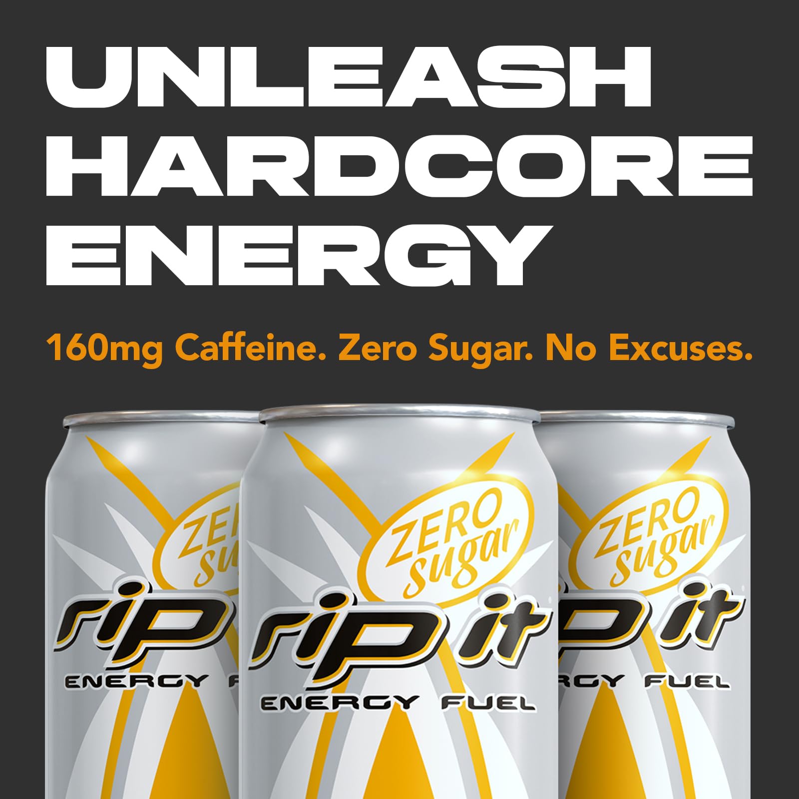 Amazon.com : Rip-It Energy Drink | Citrus X Zero Sugar | Zesty