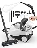 Steam Cleaner,Fast 50S Heat-Up Refill Anytime,293°F/70 PSI Powerful Multipurpose Handheld Steam Mop for Home Use with 50.7Oz Capacity,Steamer for Carpets,Hardwood Floor,Car,Tile,Crack Cleaning,6M Cord