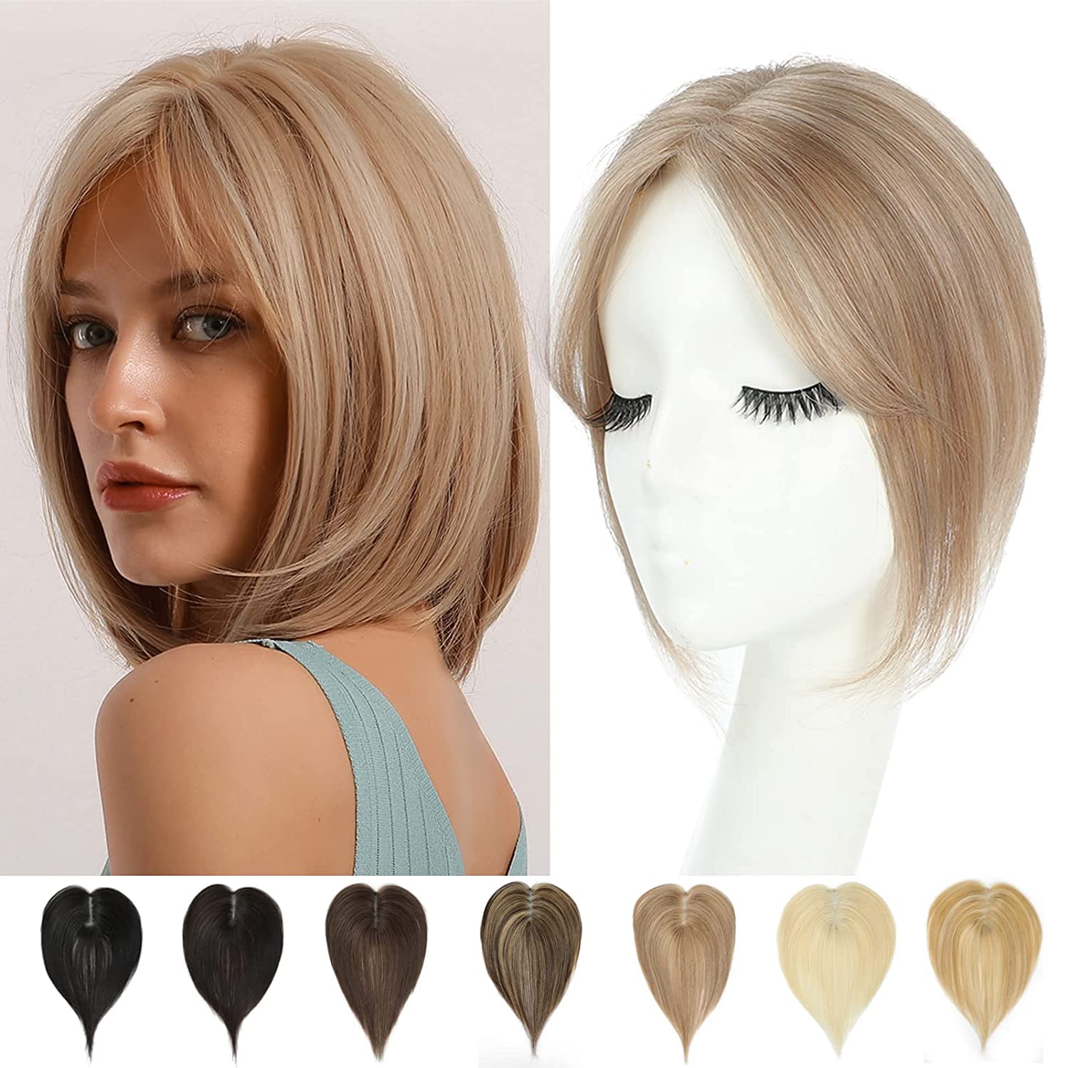 GULALUUK Hair Toppers for Women with Thinning Hair 100