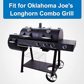 Utheer Cast Iron Grates for Oklahoma Joe's Longhorn Combo, Full 4 Pack