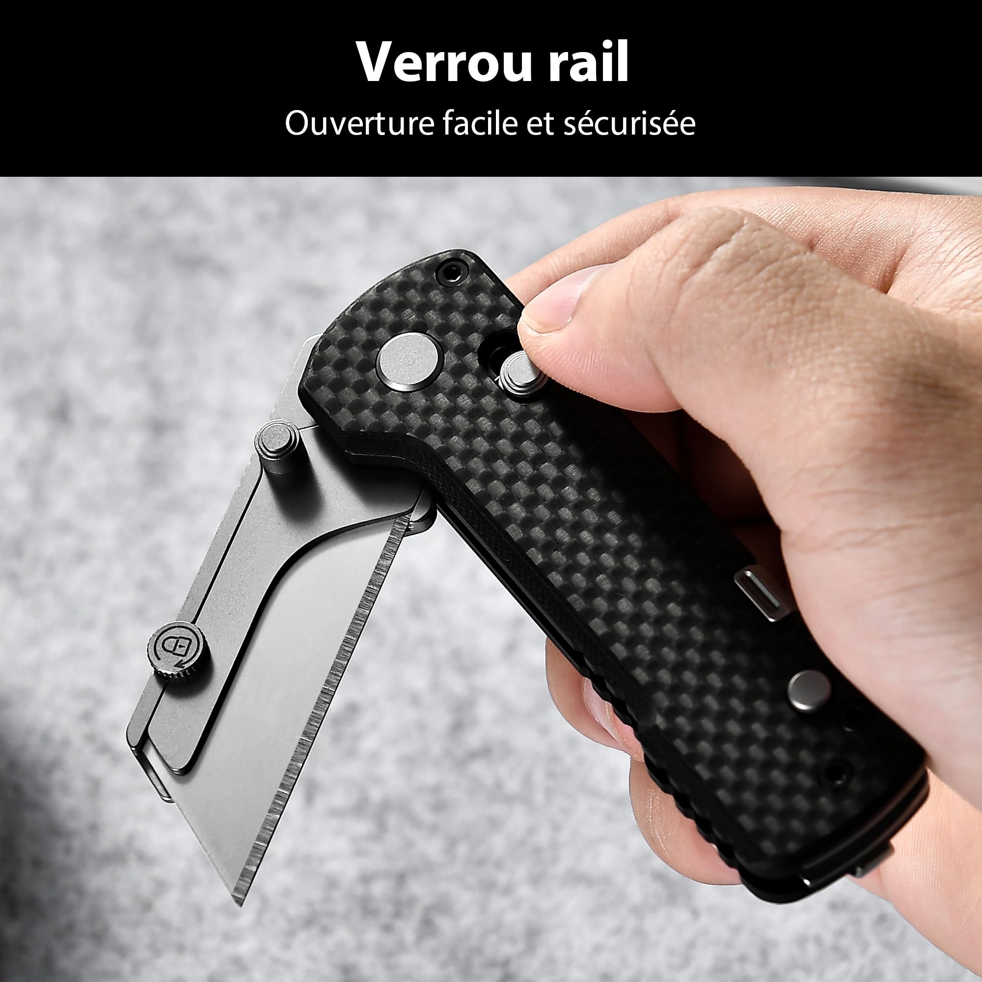 OKNIFE U1 Pro Cutter Pliable Multitool, Lame Changement Rapide