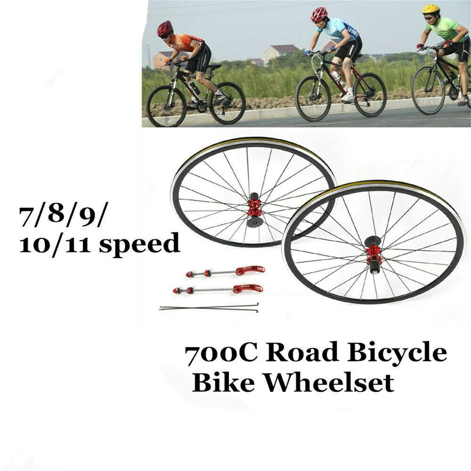 Marco Ultraligero De 700C Para Bicicleta De Carretera, Rueda Delantera