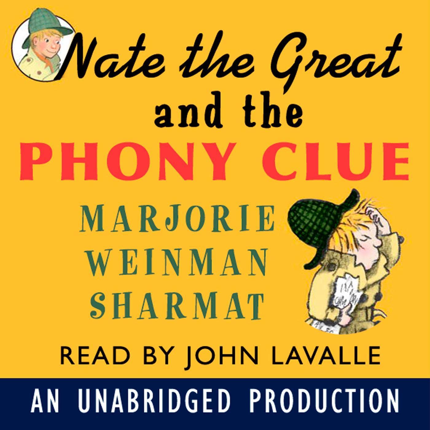 Cover art for Nate the Great and the Phony Clue