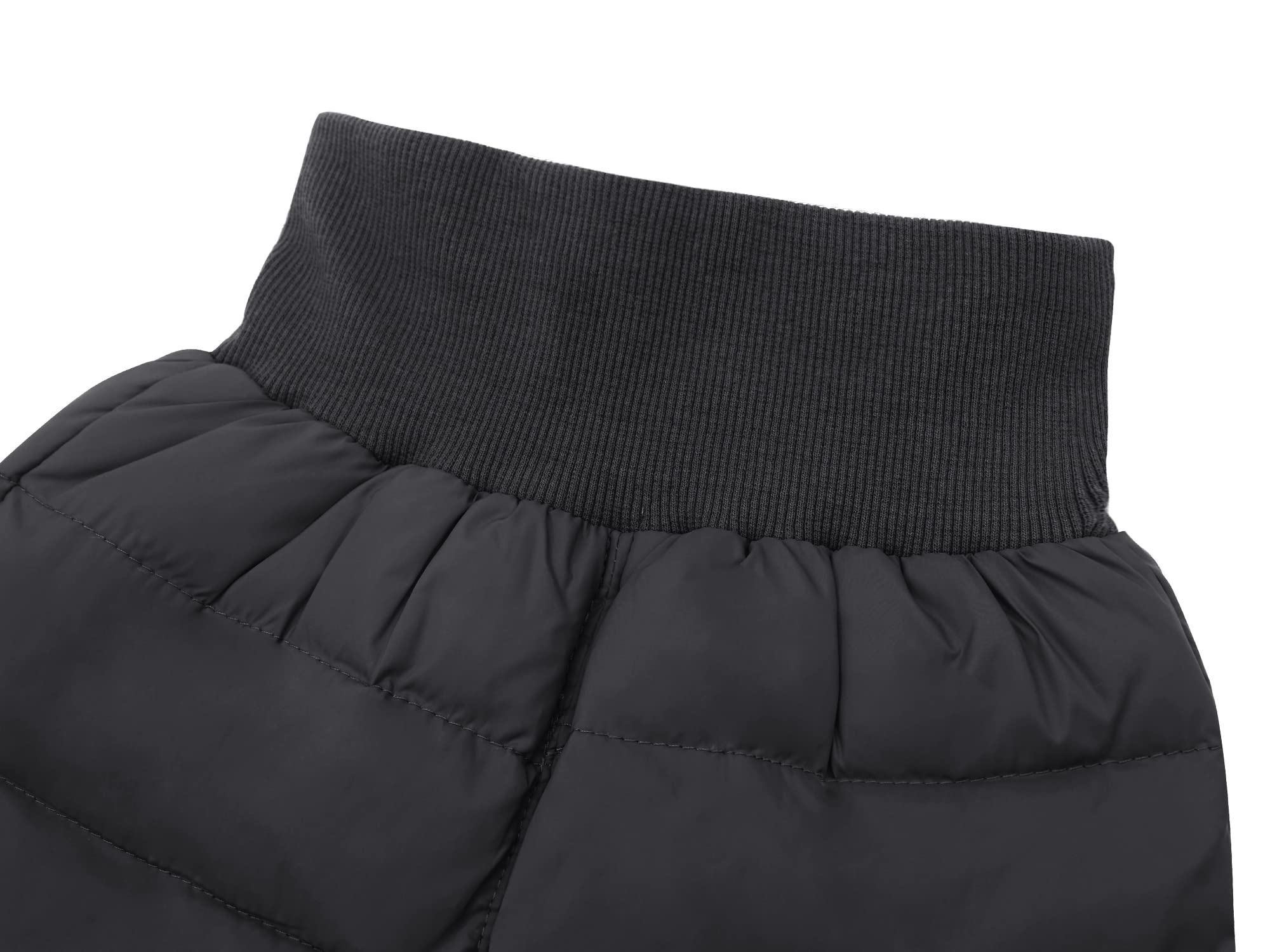 SEAUR Baby Daunenhose Leicht Winterhose Dick Warm Schneehose Kleinkind Winddicht Skihose Outdoorhose - 6 Monate - 2 Jahre - Gr. 68-98