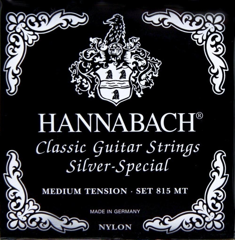 Hannabach Series 815 Medium Tension Silver Special Single A5 String for Classic Guitar (652525)