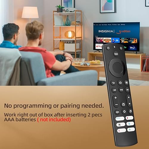 Miniatura 4 de Nuevo control remoto de repuesto para todos los televisores inteligentes Toshiba e Insignia Smart TV con 6 botones de acceso directo - Sin función