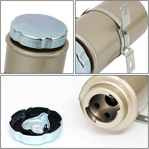 Miniatura 9 de DNA MOTORING TANK-PS-002 Tanquebotella de depósito de dirección asistida de aluminio compatible con Ford Mustang 05-18