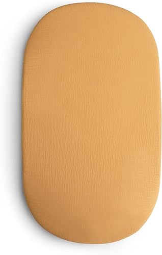 mushie Sábana de muselina extra suave para cuna 30 x 16 pulgadas flores rosas