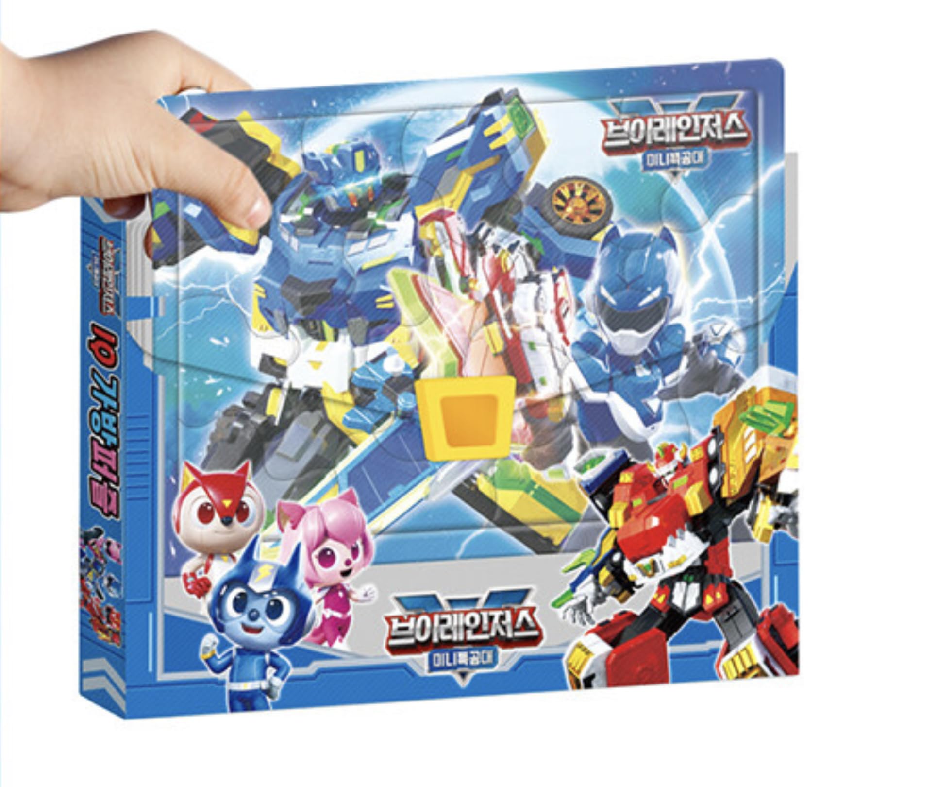 Amazon.com: Mini Force V Rangers IQ Puzzle Set - 4 Puzzles with