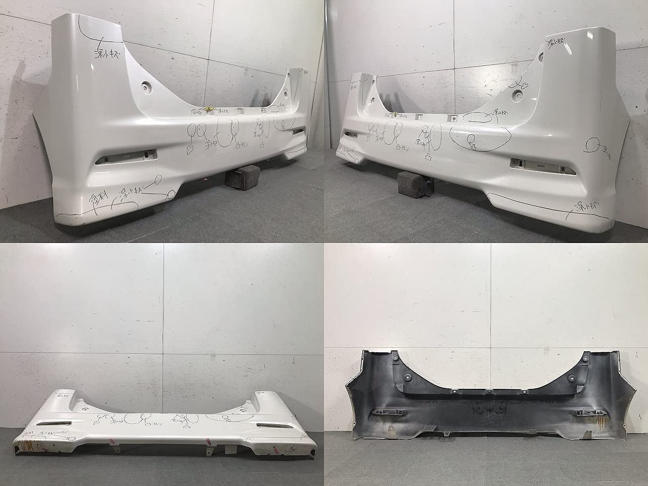 タントLA600S純正リアガラス中古