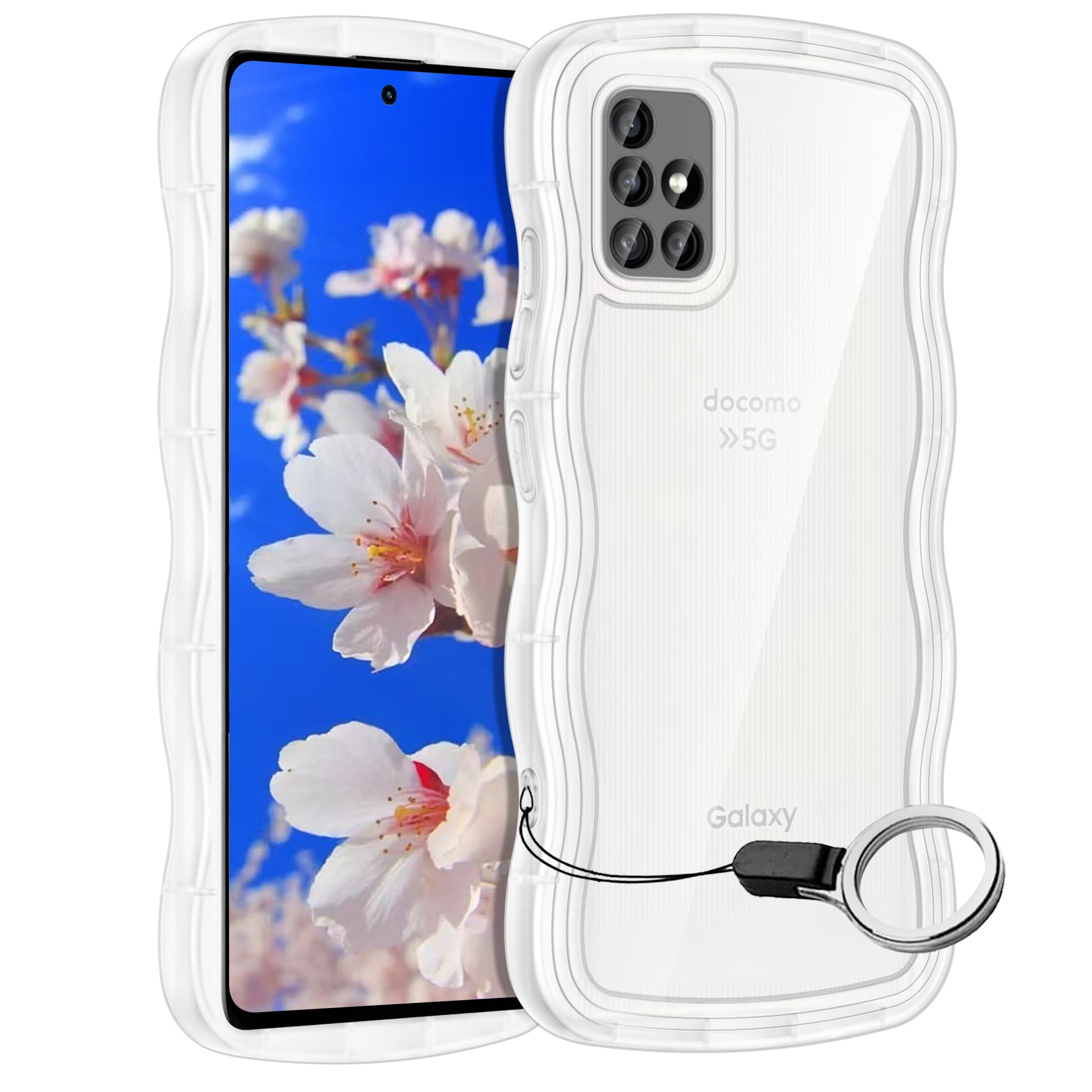 洗練された保護と可愛さが魅力!Galaxy A51 5G専用クリアケース