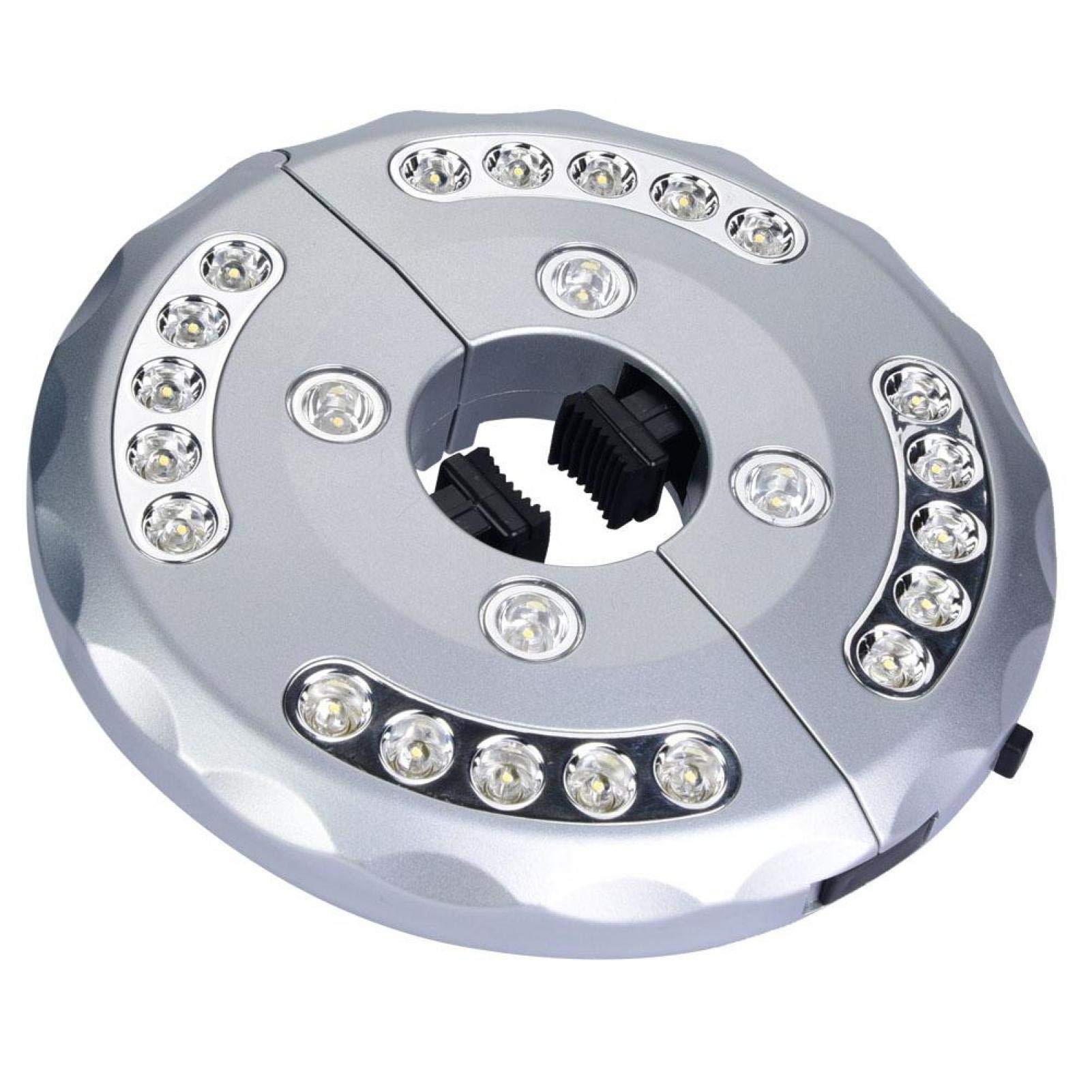 OUKENS Umbrella Light Patio Umbrella Lamp, Patio Umbrella Light 24 LED ABS Battery Operated Umbrella Pole Lamp for Patio Umbrellas Camping Tents