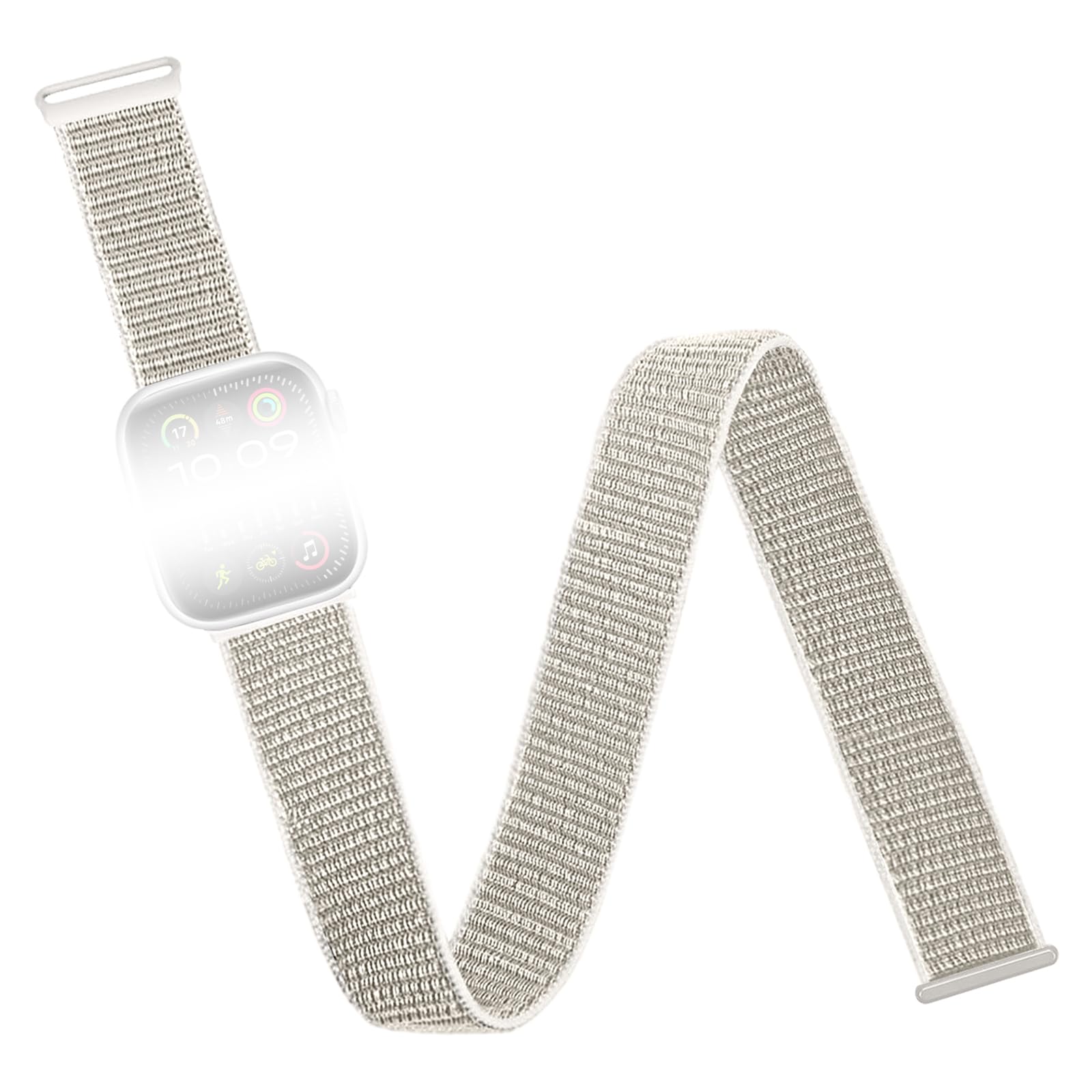 chinbersky Sportarmband Arm Knöchelband Kompatibel mit Apple Watch 49mm 46mm 45mm 44mm 42mm 41mm 40mm 38mm für Männer,Elastisches Nylon Armband Joggen für iWatch Ultra Series SE10/9/8/7/6/5/4/3/2/1