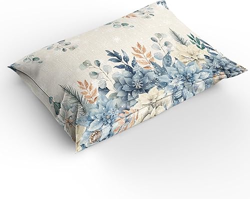 Miniatura 2 de Juego de funda de edredón de 3 piezas, microfibra lavada de eucalipto, funda de edredón tamaño Queen con 2 fundas de almohada, cremallera y lazos,