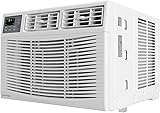 hOmeLabs Window Air Conditioner 10000 BTU - Energy Efficient, Digital Thermostat, Remote Control - Ideal for Rooms up to 450 Sq. Ft. - commissions earned