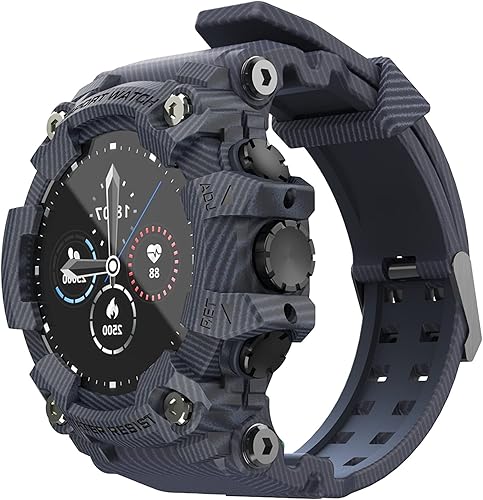 Miniatura 1 de LOKMAT Attack Outdoor Sports Smart Watch 128 pulgadas TFT pantalla táctil completa BT50 IP68 impermeable múltiples modos deportivos frecuencia