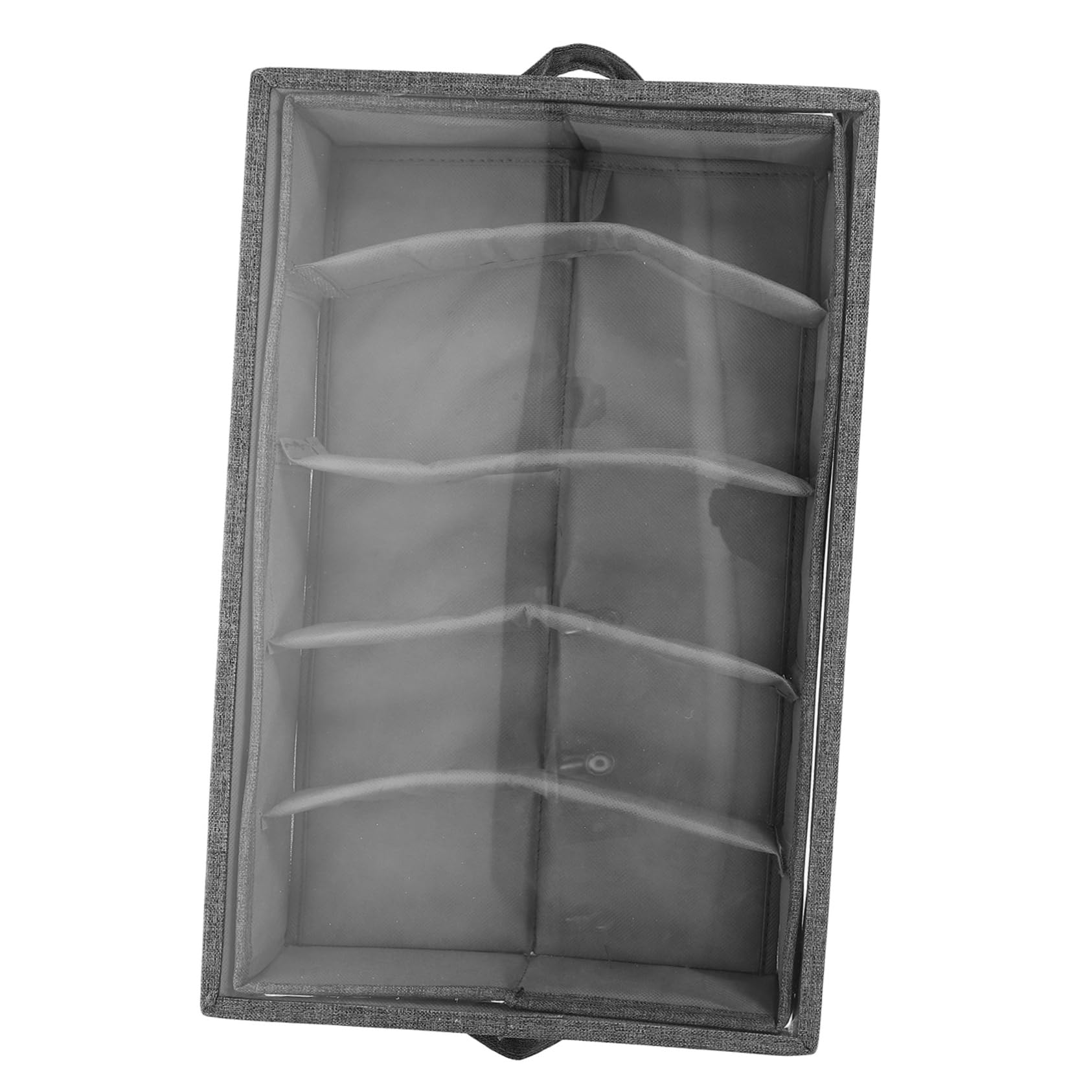 Caja Organizadora para Cubiertos con Divisores, Plegable y Portátil, Material Poliéster y Cartón, Ahorro de Espacio Adecuado para Uso al Aire Libre y Viaje