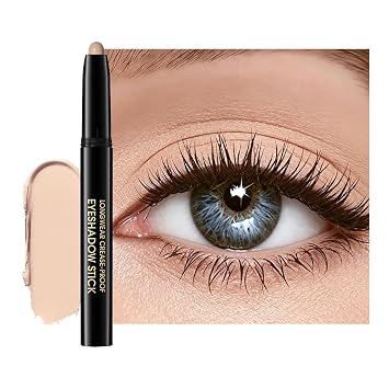 Eyeshadow Stick,Shimmer and Matte Cream Eye Shadow Brightener Sticks