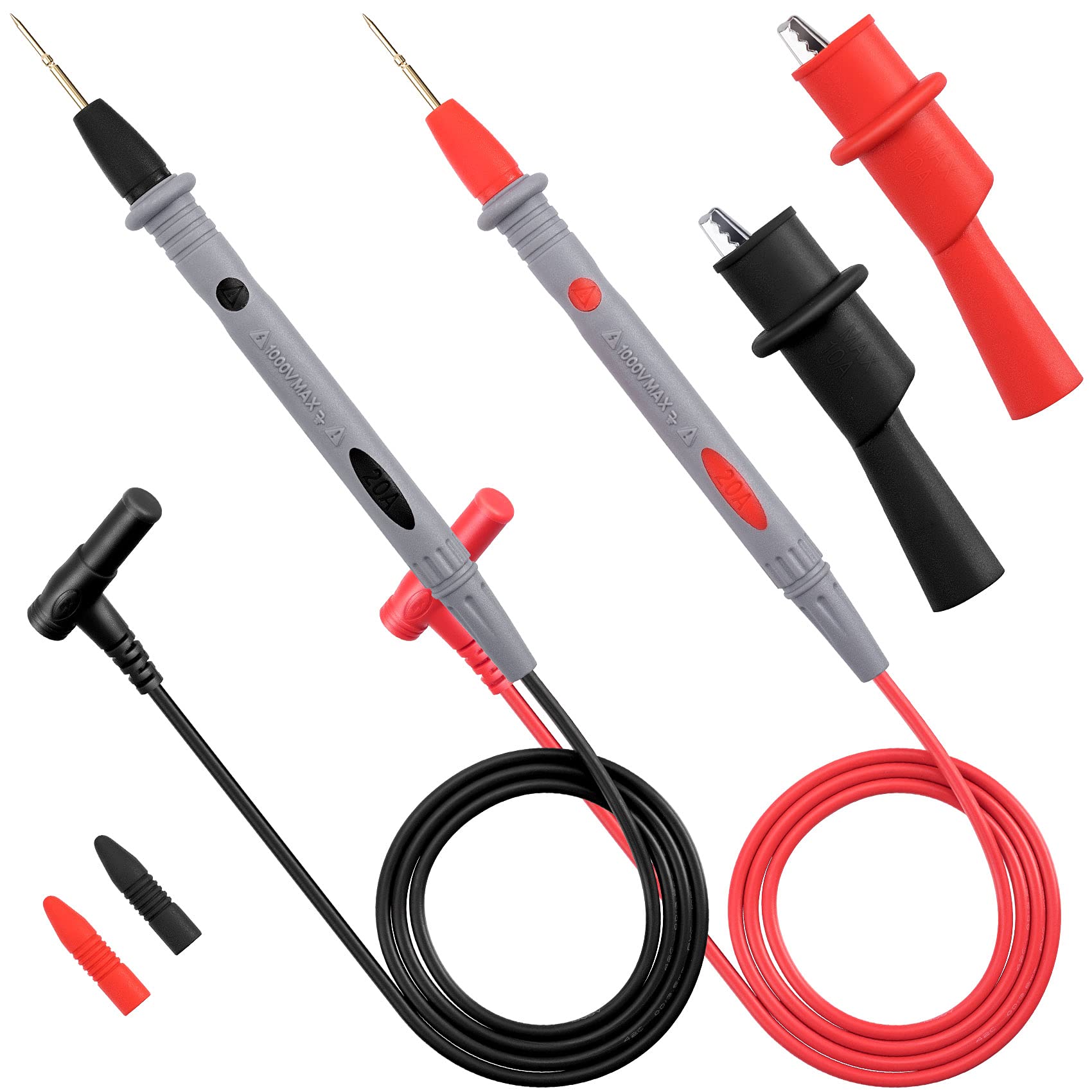 Buy ANCIRS Test Probe Lead for 4mm Digital Multimeter, 1000V 20A PVC