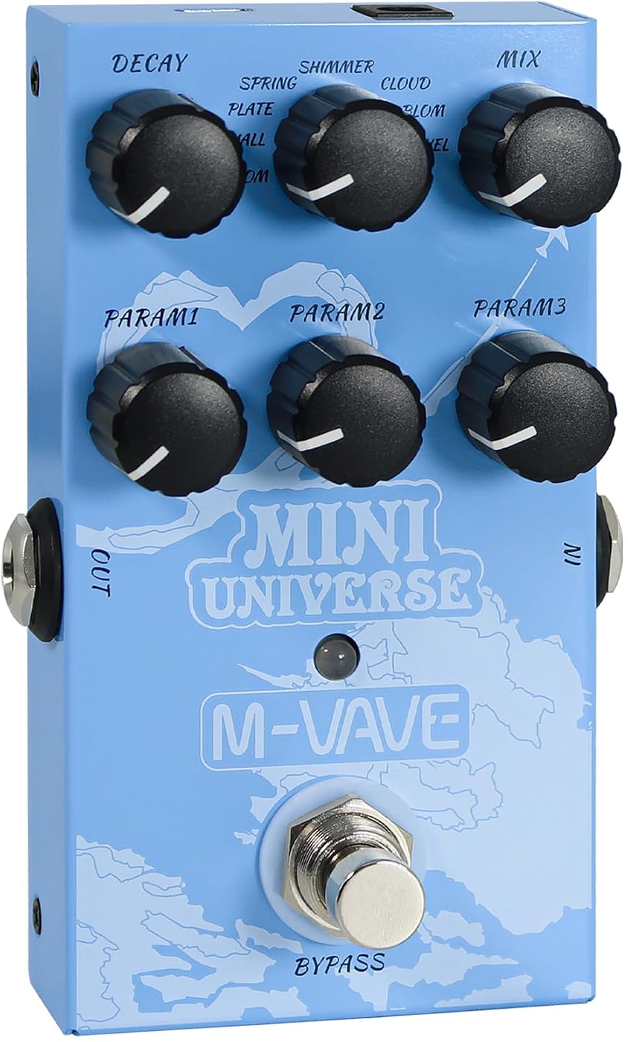 M-VAVE Guitar Pedal Reverb Innovation Unique Sound 9 Effects Reverb Universe Pure Digital Pedals - Review, Price and Buying Guide