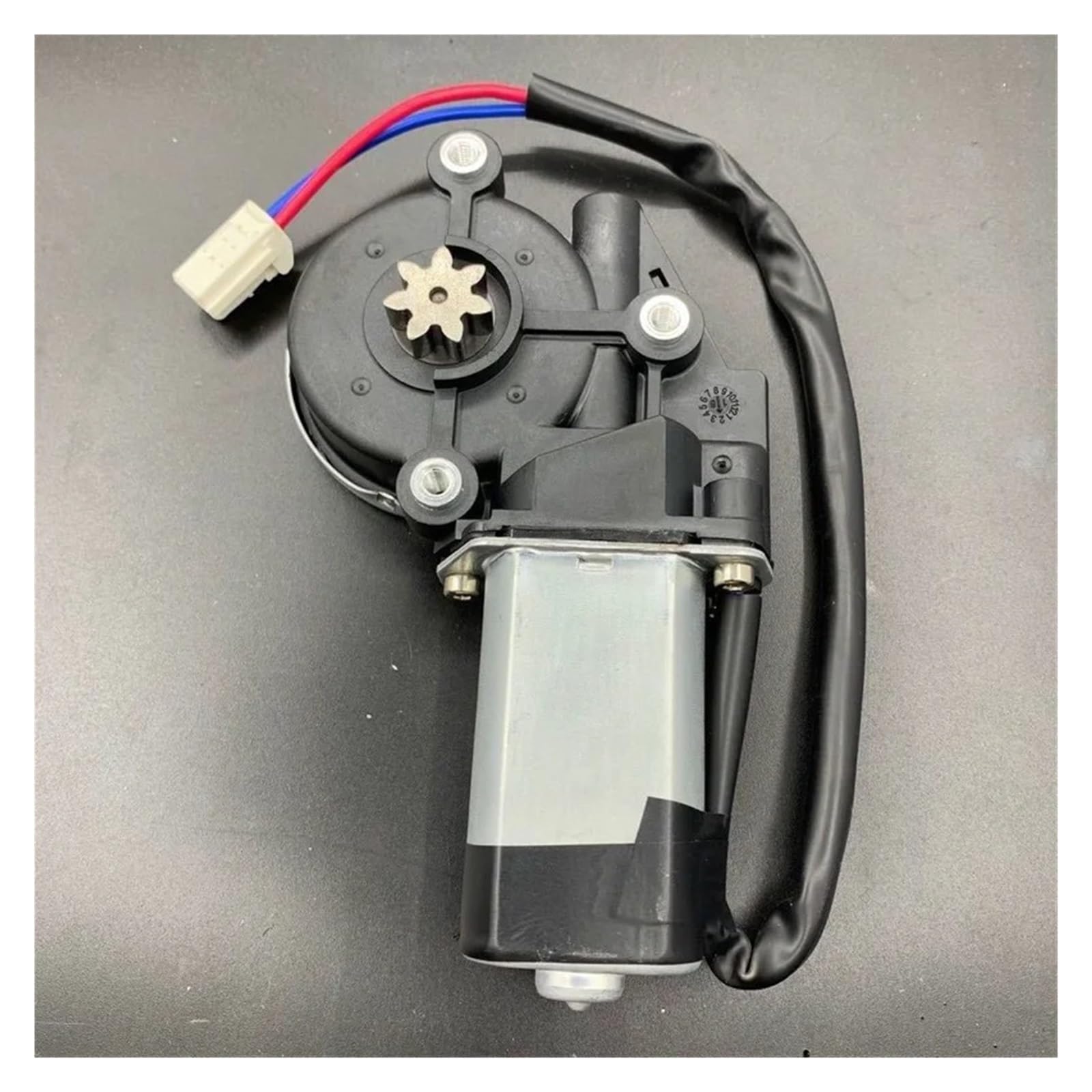 SAMWDK Glass Lifter Electric Glass Lift Motor Window Motor for HAIMA for Family for Mzada323 for Happin 7 Teeth Car Window Regulator(Rear Left)