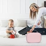 Breast Pumps Carrying Bag Compatible with Most of Wearable Breast Pumps, Hard Shell Wearable Breast Pump Bag with Waterproof Removable Tray, Breast Pump Storage Bag